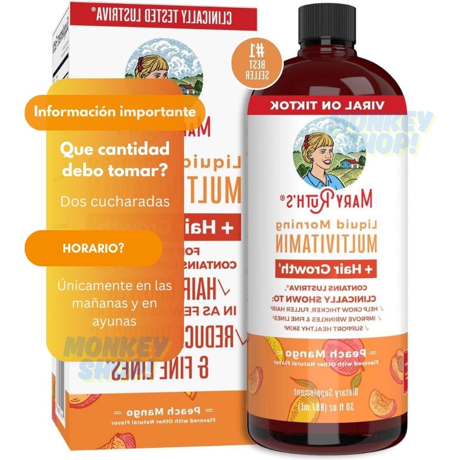 Multivitamínico Mary Ruths PROMOCION EXCLUSIVA 2x1 +DESCUENTO!!